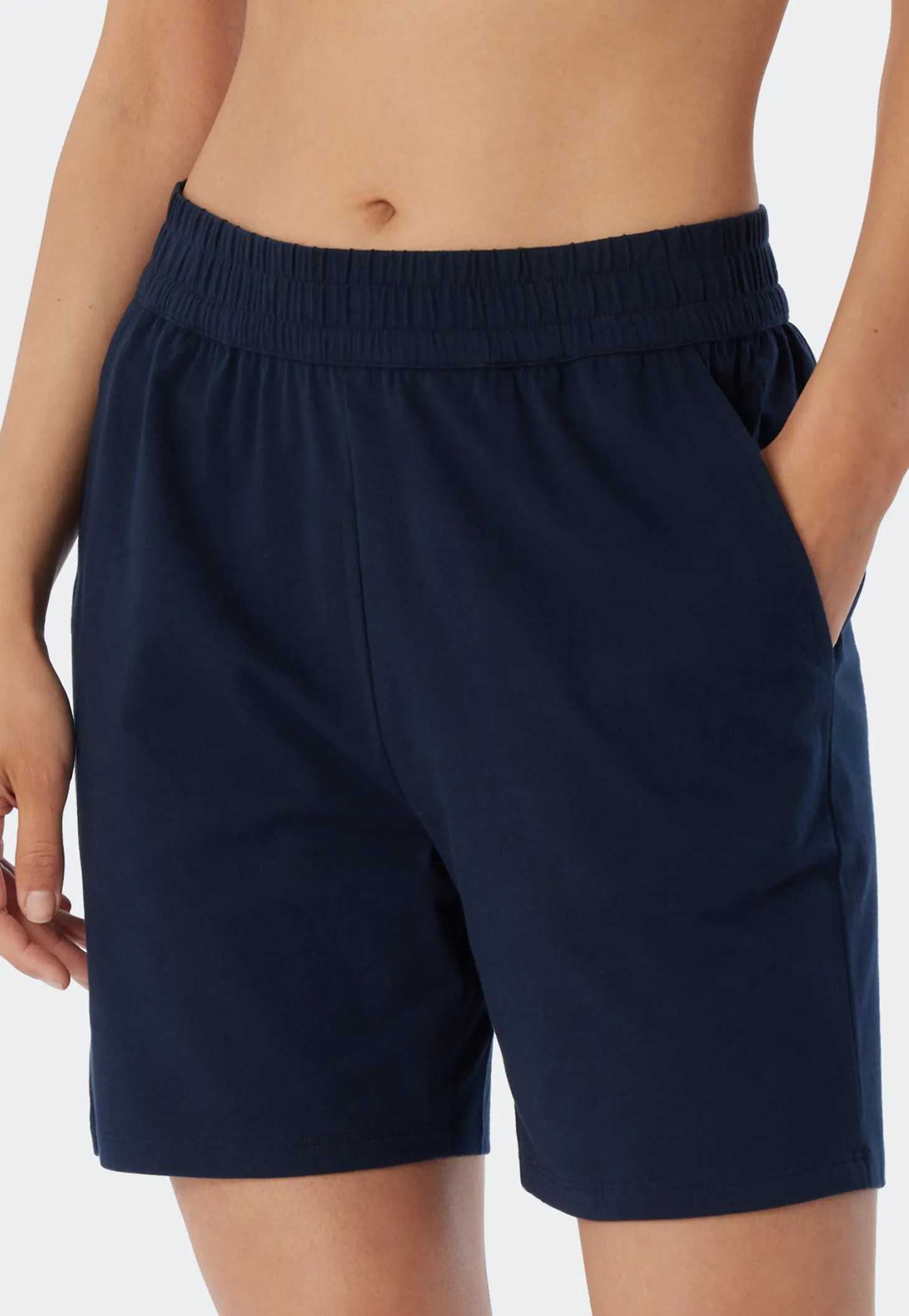 Hose kurz dunkelblau - Mix+Relax