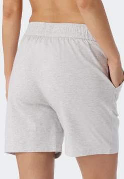 Hose kurz grau-meliert - Mix+Relax