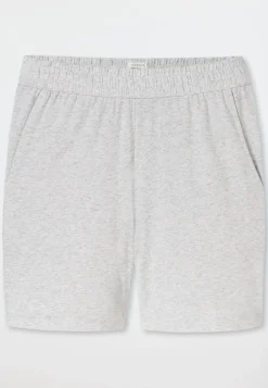 Hose kurz grau-meliert - Mix+Relax