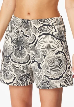 Hose kurz Heavy Single Jersey Muscheln multicolor - Mix+Relax
