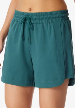 Hose kurz merzerisierter Interlock grün - Mix+Relax