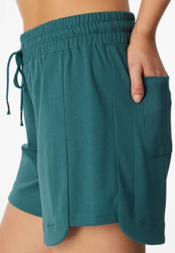 Hose kurz merzerisierter Interlock grün - Mix+Relax