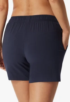 Hose kurz Modal blau - Mix+Relax