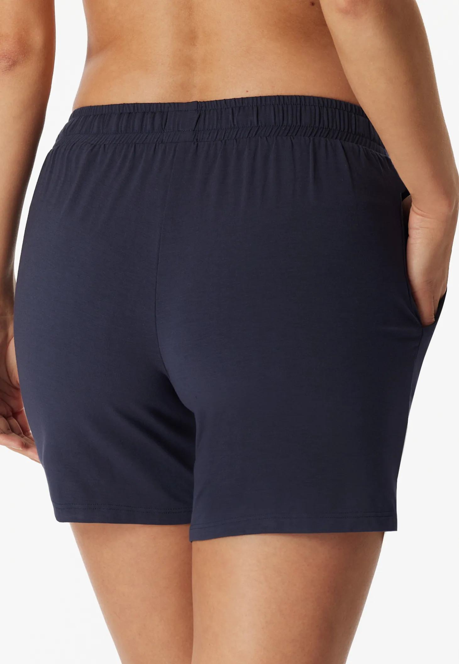 Hose kurz Modal blau - Mix+Relax