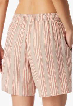 Hose kurz Webware Streifen multicolor - Mix+Relax