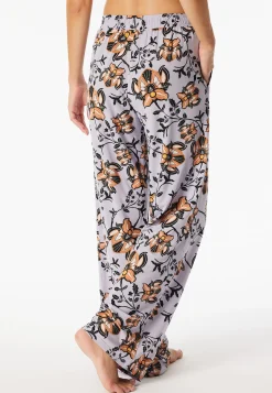 Hose lang Blumen multicolor - Mix+Relax