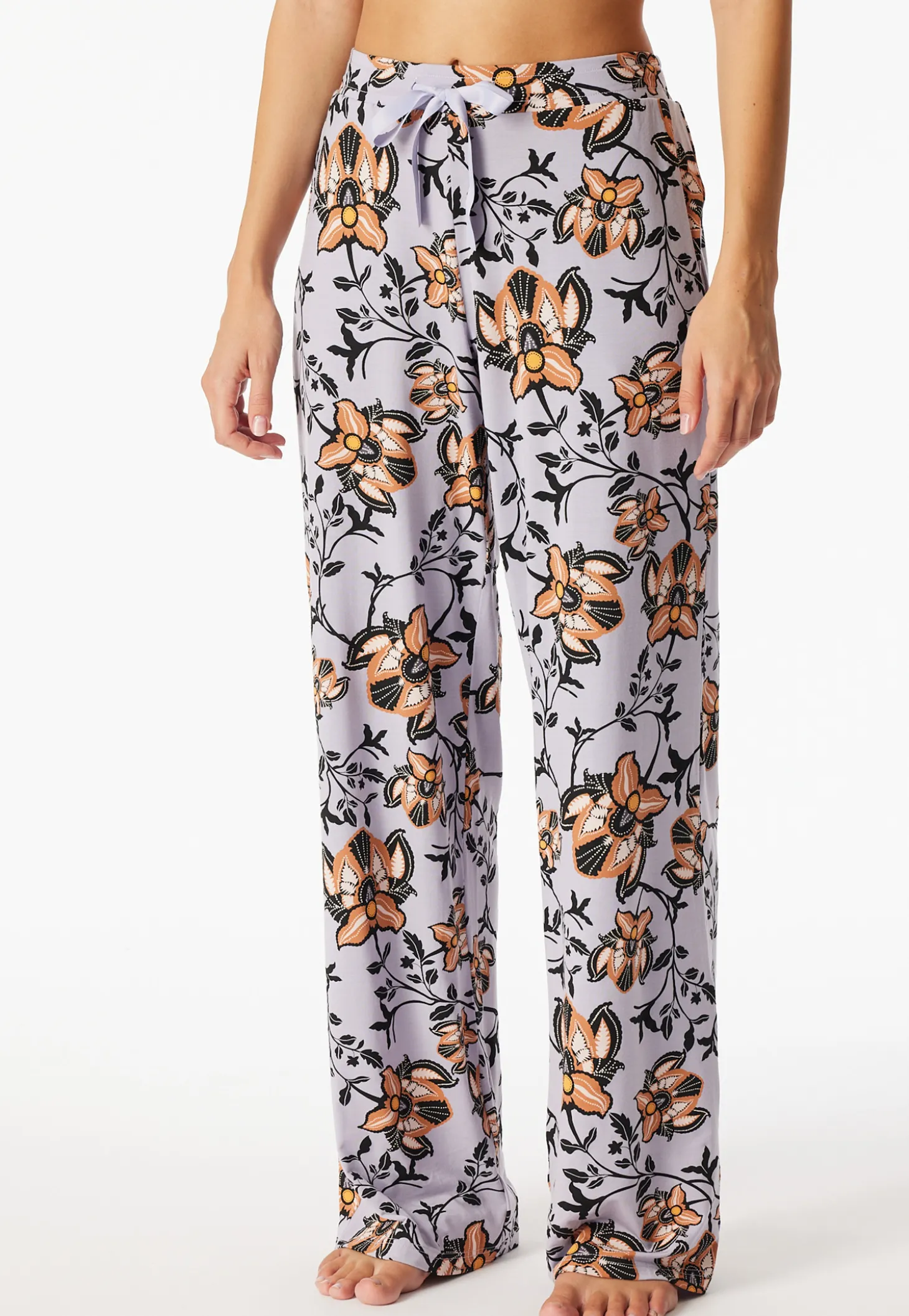 Hose lang Blumen multicolor - Mix+Relax