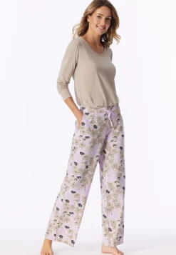 Hose lang Blumen multicolor - Mix+Relax