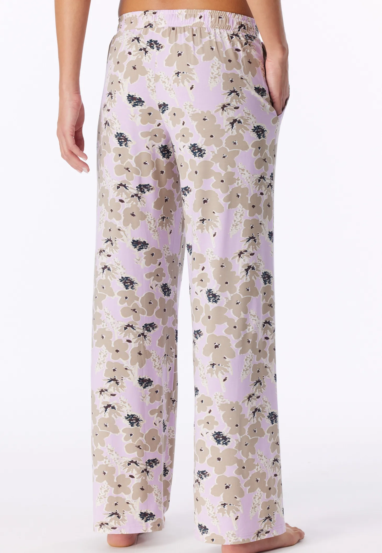 Hose lang Blumen multicolor - Mix+Relax