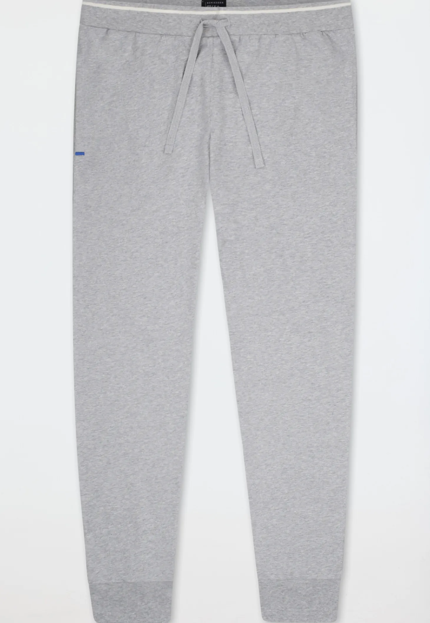 Hose lang Bündchen grau meliert - Mix+Relax