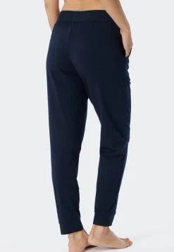 Hose lang dunkelblau - Mix+Relax