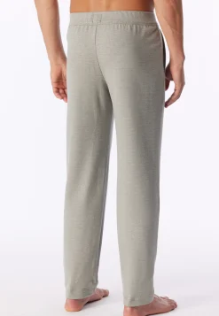 Hose lang Feinripp Jacquard bright taupe - Mix+Relax