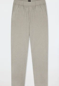 Hose lang Feinripp Jacquard bright taupe - Mix+Relax