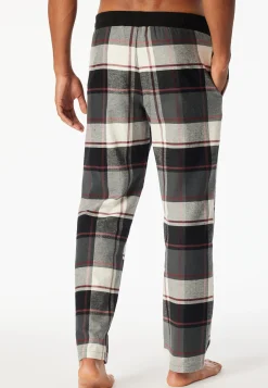 Hose lang Flanell Karos multicolor - Mix+Relax