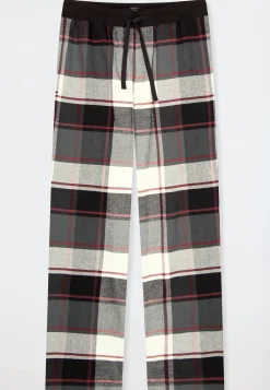Hose lang Flanell Karos multicolor - Mix+Relax