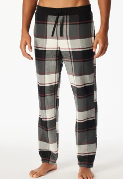 Hose lang Flanell Karos multicolor - Mix+Relax