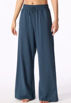 Hose lang Heavy Single Jersey deep blue - Mix+Relax