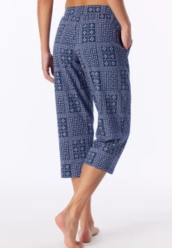 Hose 3/4-lang multicolor bedruckt - Mix+Relax