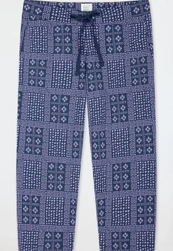 Hose 3/4-lang multicolor bedruckt - Mix+Relax