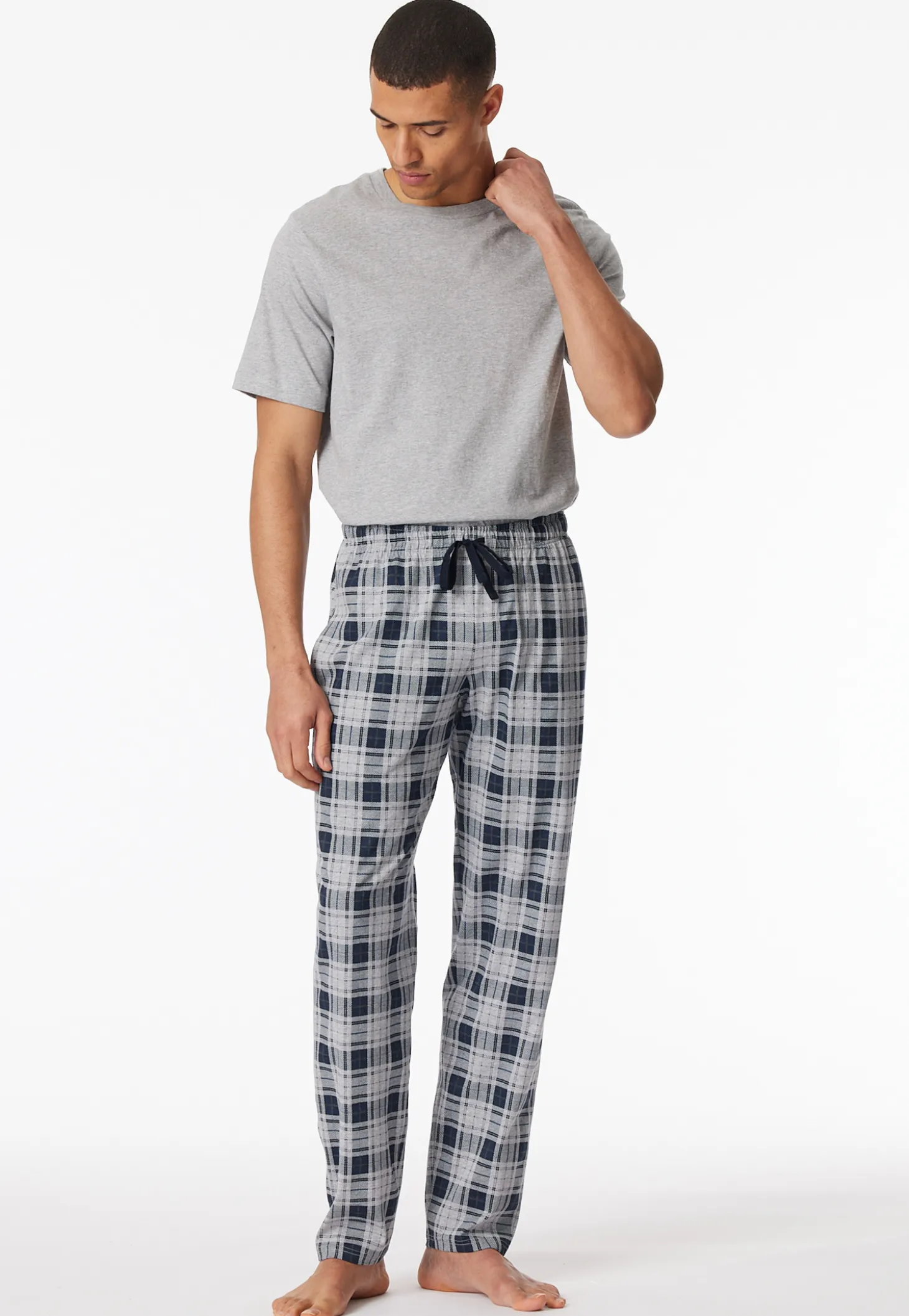 Hose lang multicolor kariert - Mix+Relax
