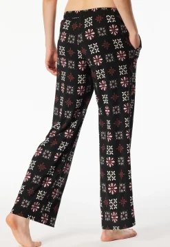 Hose lang Ornament schwarz - Mix+Relax