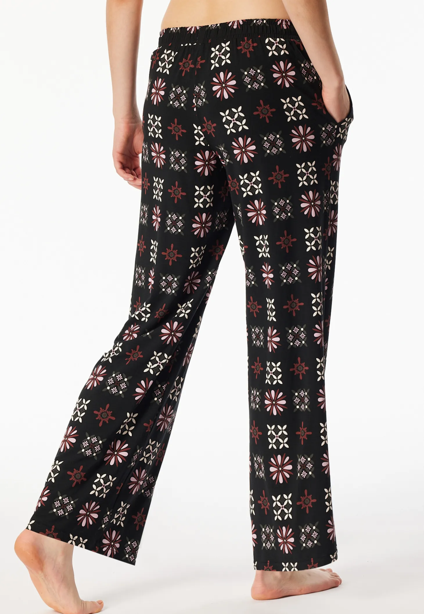 Hose lang Ornament schwarz - Mix+Relax