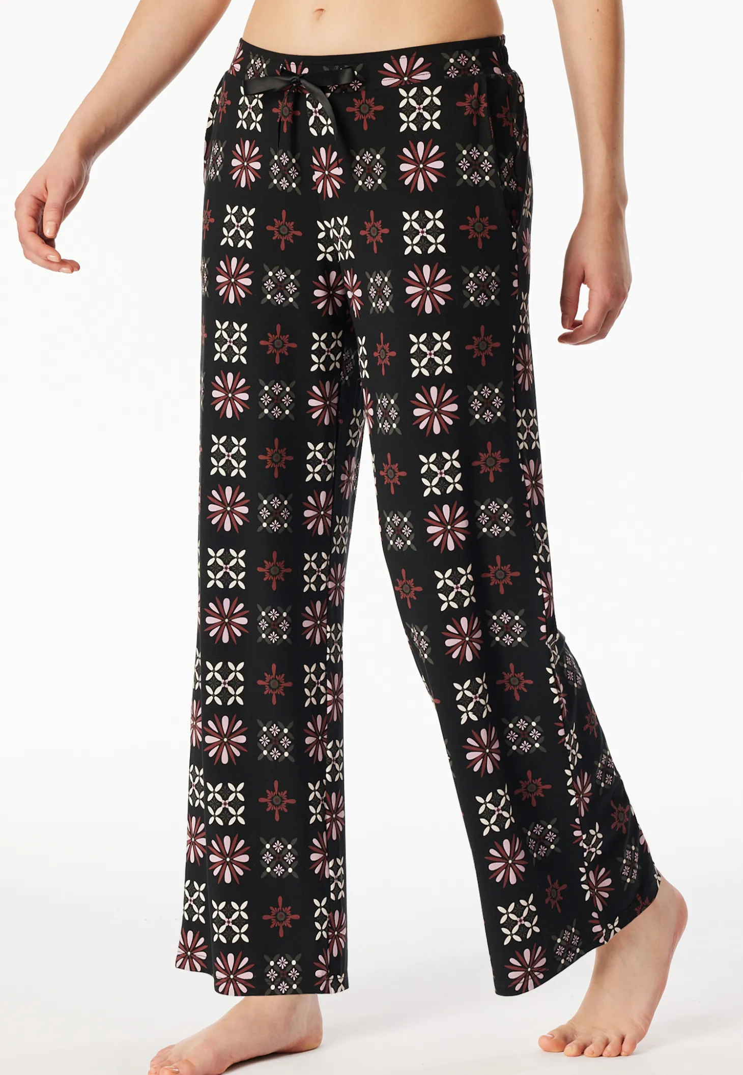 Hose lang Ornament schwarz - Mix+Relax