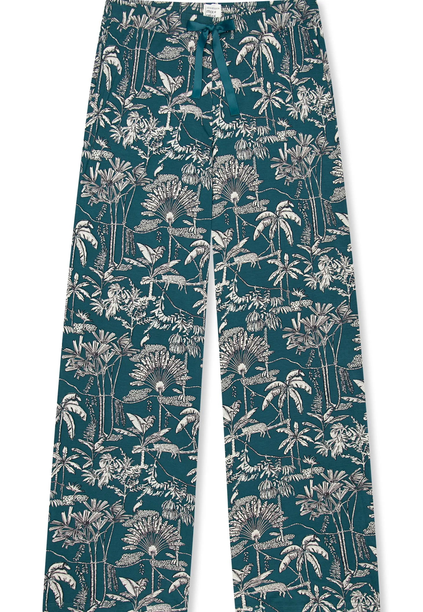 Hose lang Tropic grün - Mix+Relax
