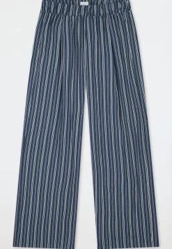 Hose lang Viskose-Webware Streifen multicolor  Mix+Relax