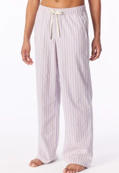 Hose lang Viskose-Webware Streifen multicolor Mix+Relax