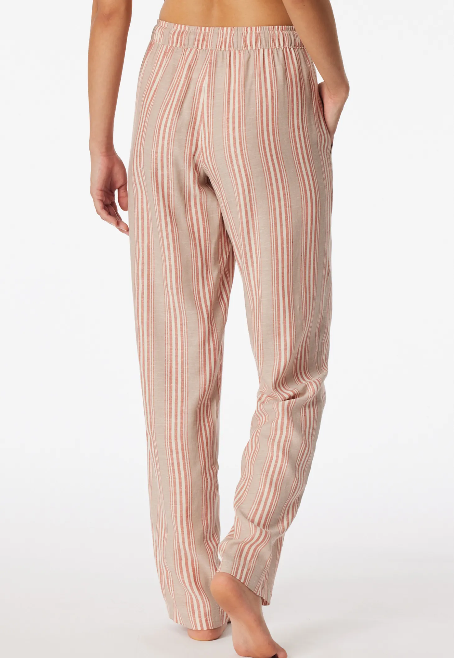 Hose lang Webware Streifen multicolor - Mix+Relax
