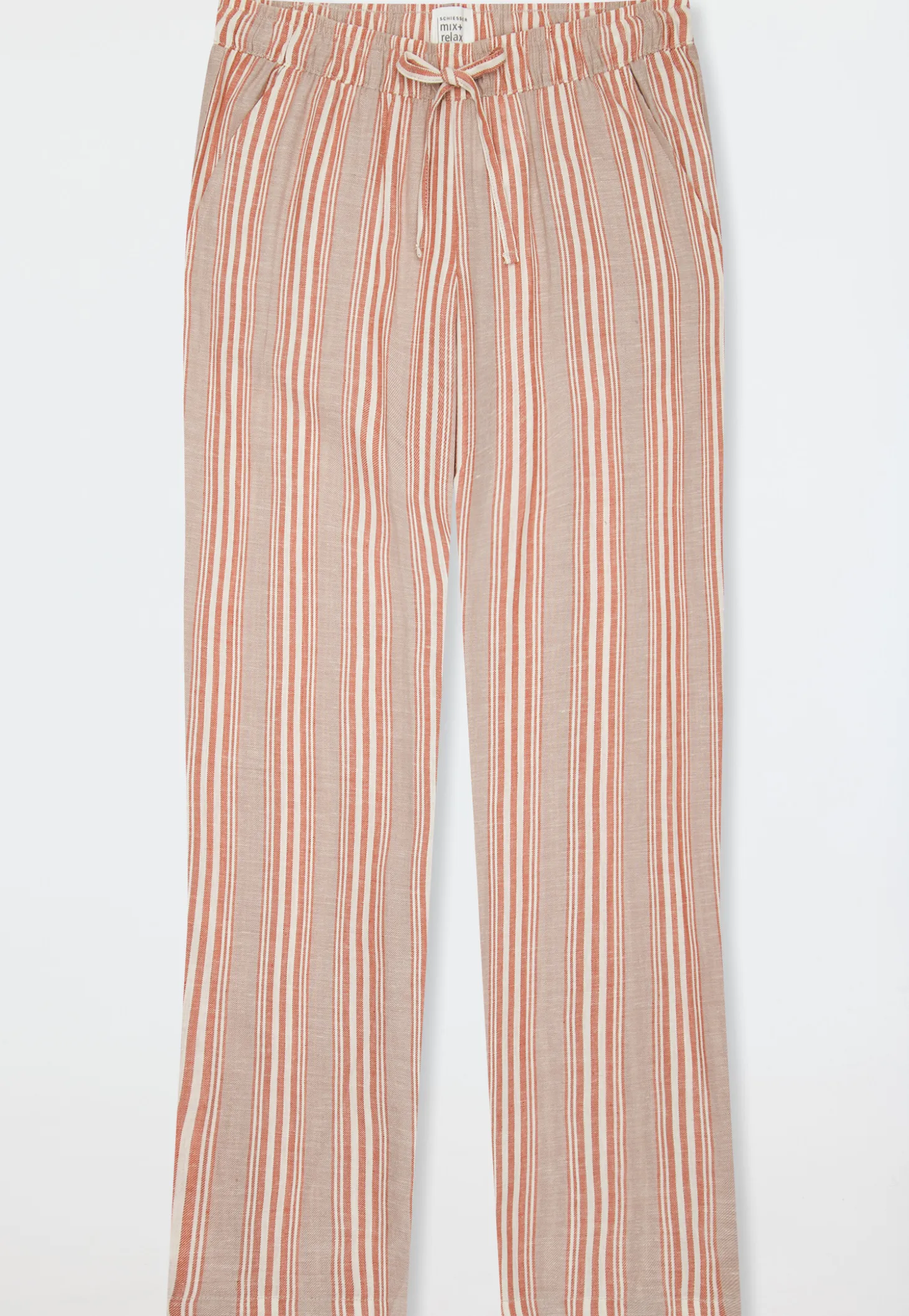 Hose lang Webware Streifen multicolor - Mix+Relax