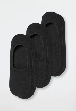 Inshoe-Damensocken 3er-Pack schwarz - Long Life Cool