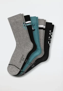 Jungensocken 5er-Pack mehrfarbig - Legwear Teens