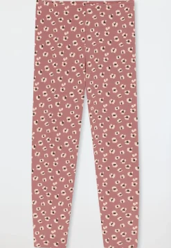 Leggings 2er-Pack Animal-Print malve - 95/5