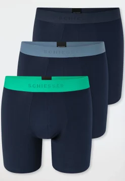Long-Shorts 3er-Pack dunkelblau - 95/5