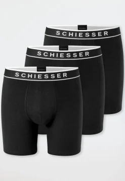Long-Shorts 2er-Pack schwarz - 95/5