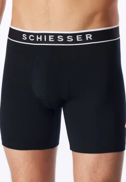 Long-Shorts 2er-Pack schwarz - 95/5