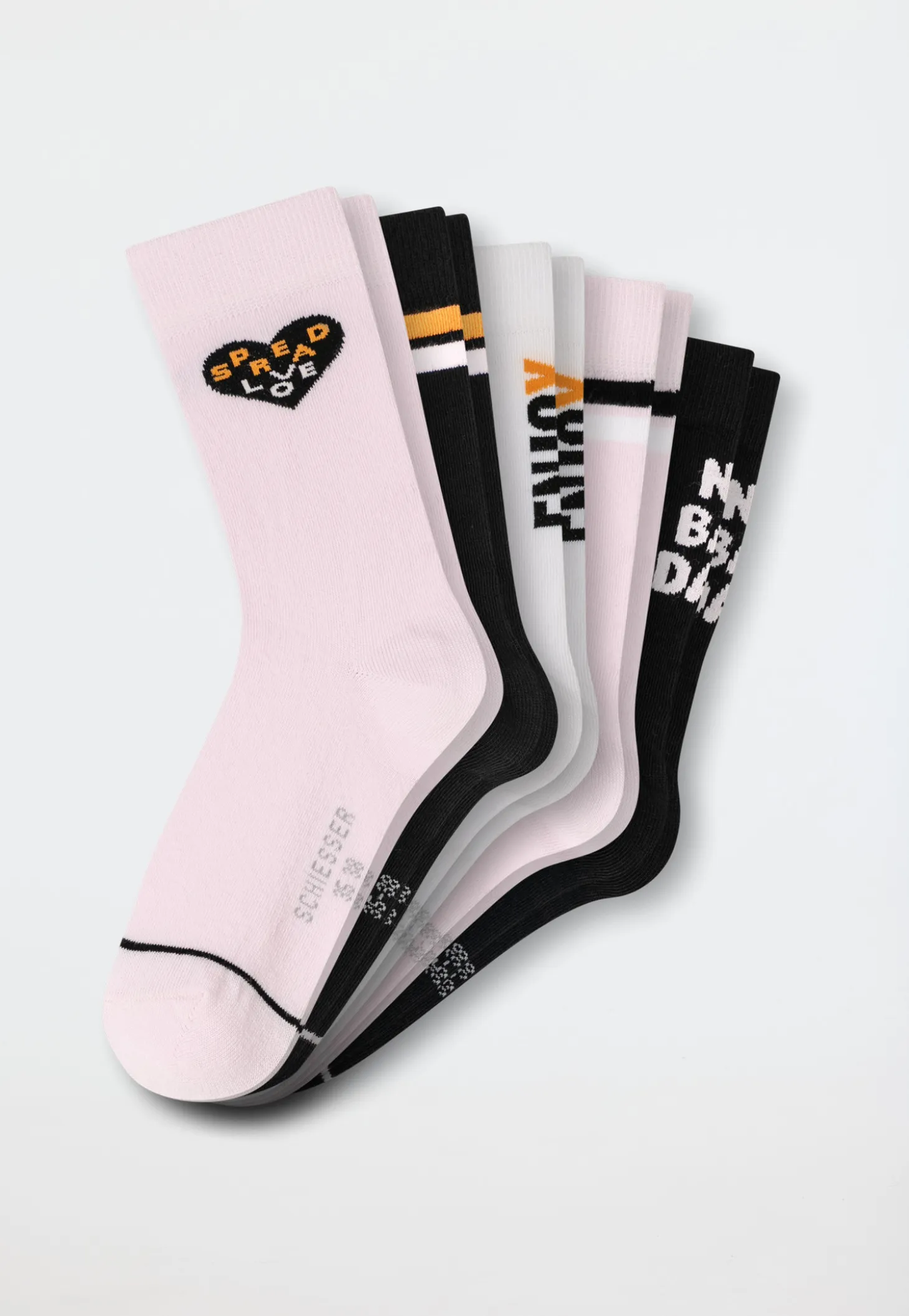 Mädchensocken 5er-Pack mehrfarbig - Legwear Teens