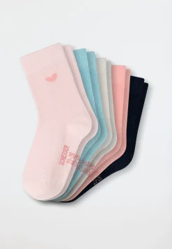 Mädchensocken 5er-Pack Regenbogen mehrfarbig - Legwear Kids