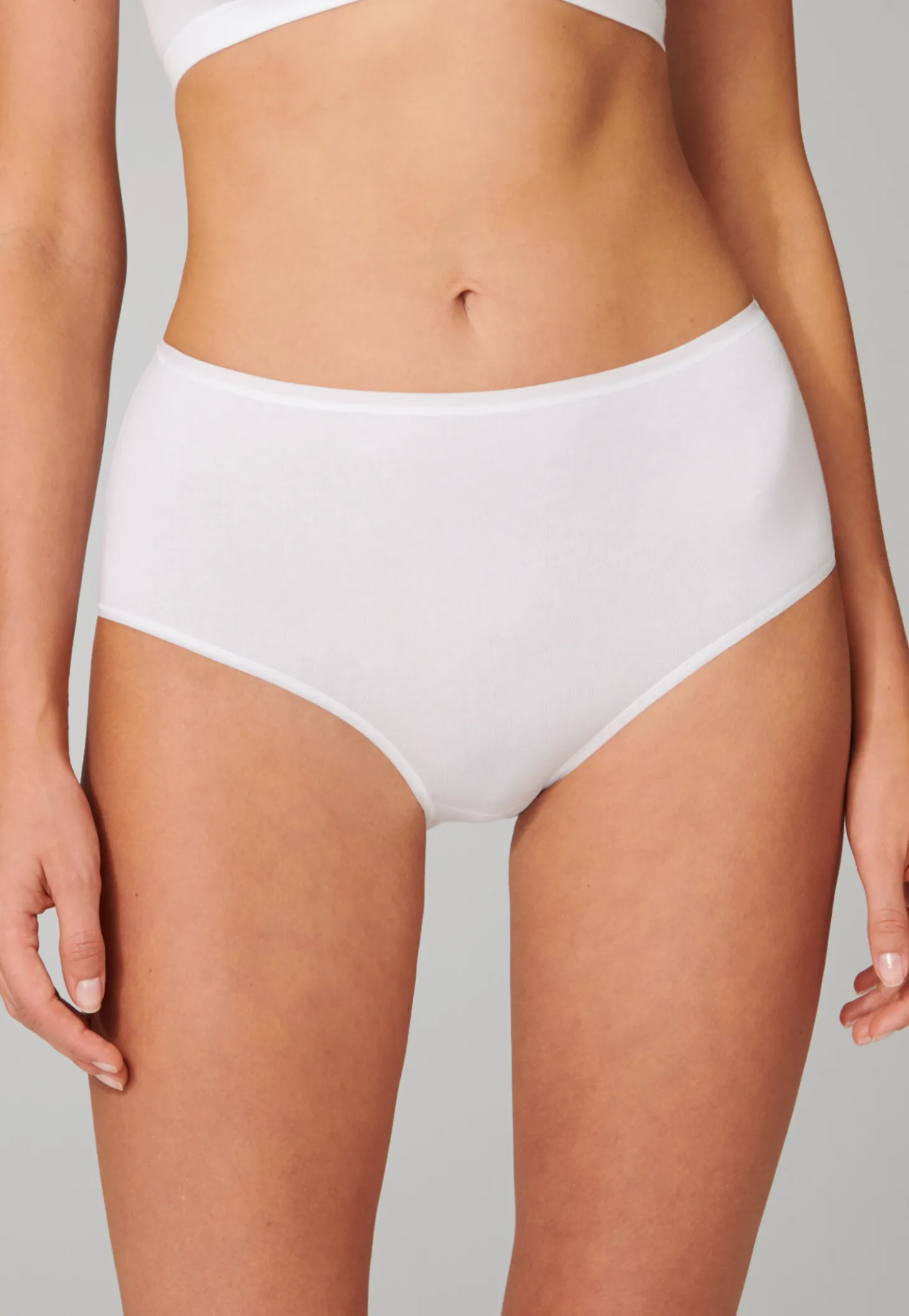 Midi 3er-Pack Organic Cotton weiß - 95/5