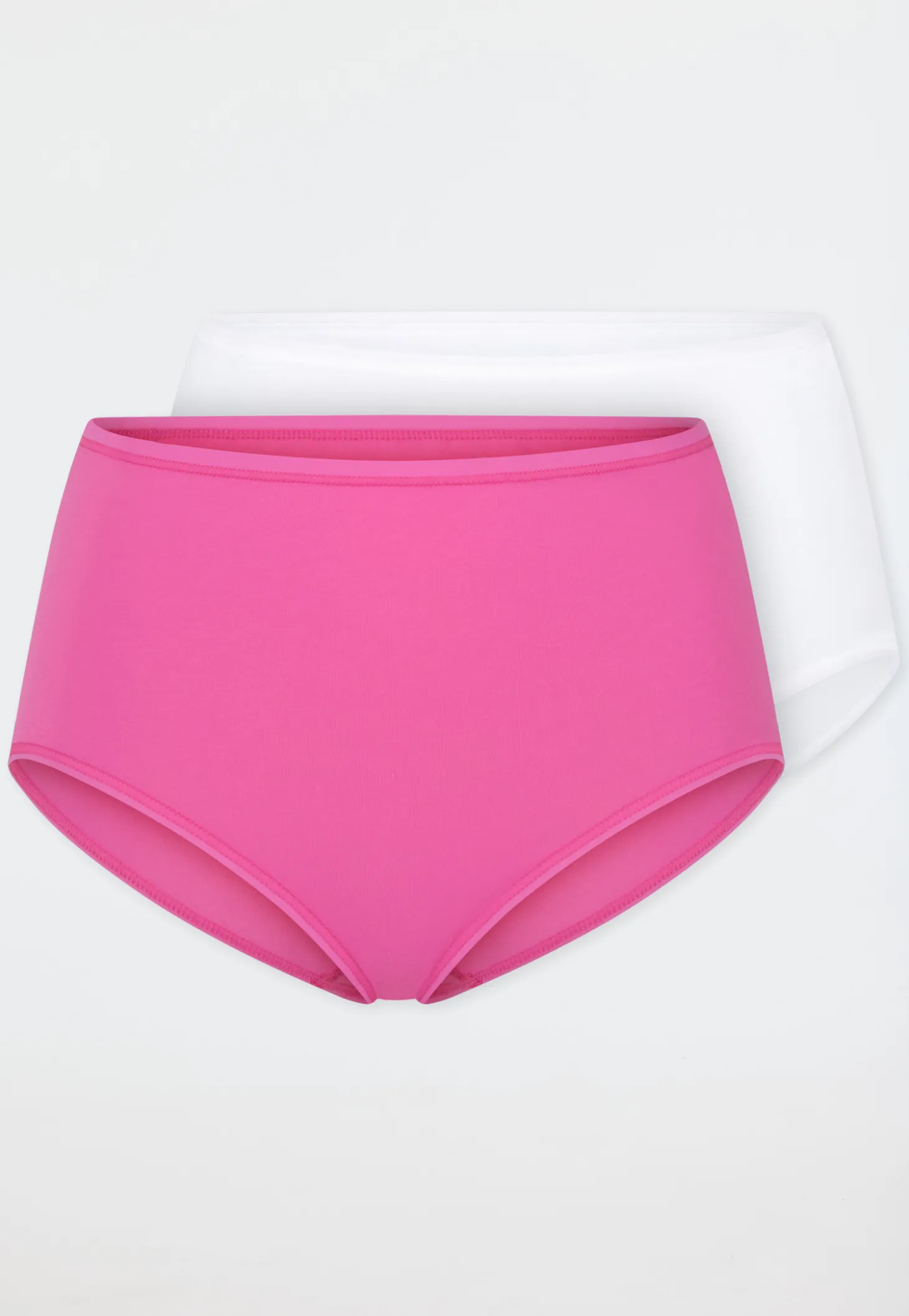 Midislip 2er-Pack pink/ weiß - 95/5