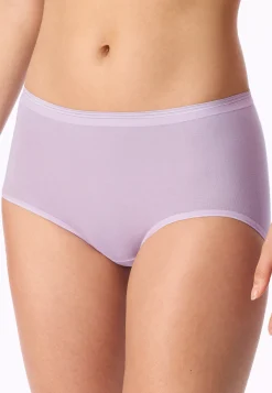 Midi-Slip Feinripp orchid - Luxury