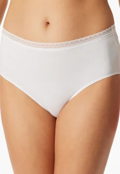 Midi-Slips 3er-Pack Spitze weiß - Modern Multipacks