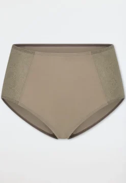 Midi-Slip Spitze jade - Air