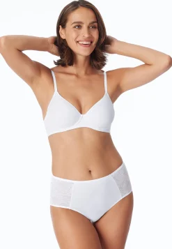 Midi-Slip Spitze weiß - Air
