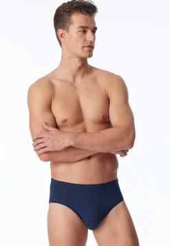 Minislip dunkelblau gemustert - Cotton Casuals
