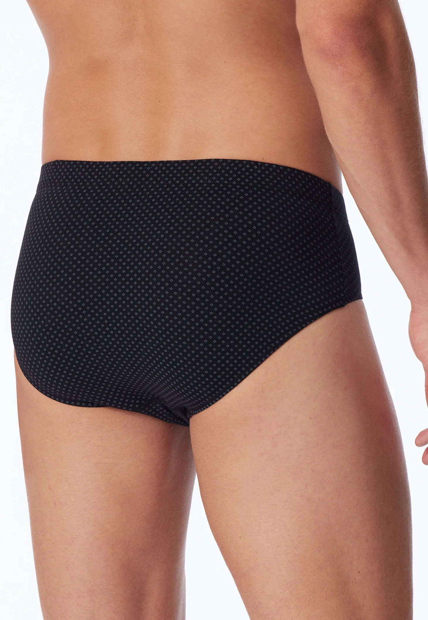 Minislip schwarz gemustert - Cotton Casuals