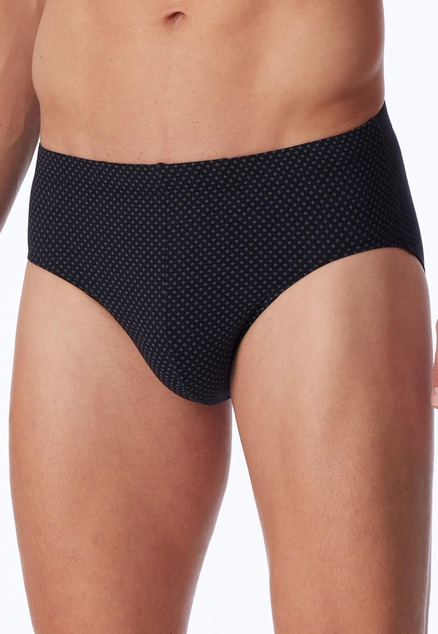 Minislip schwarz gemustert - Cotton Casuals