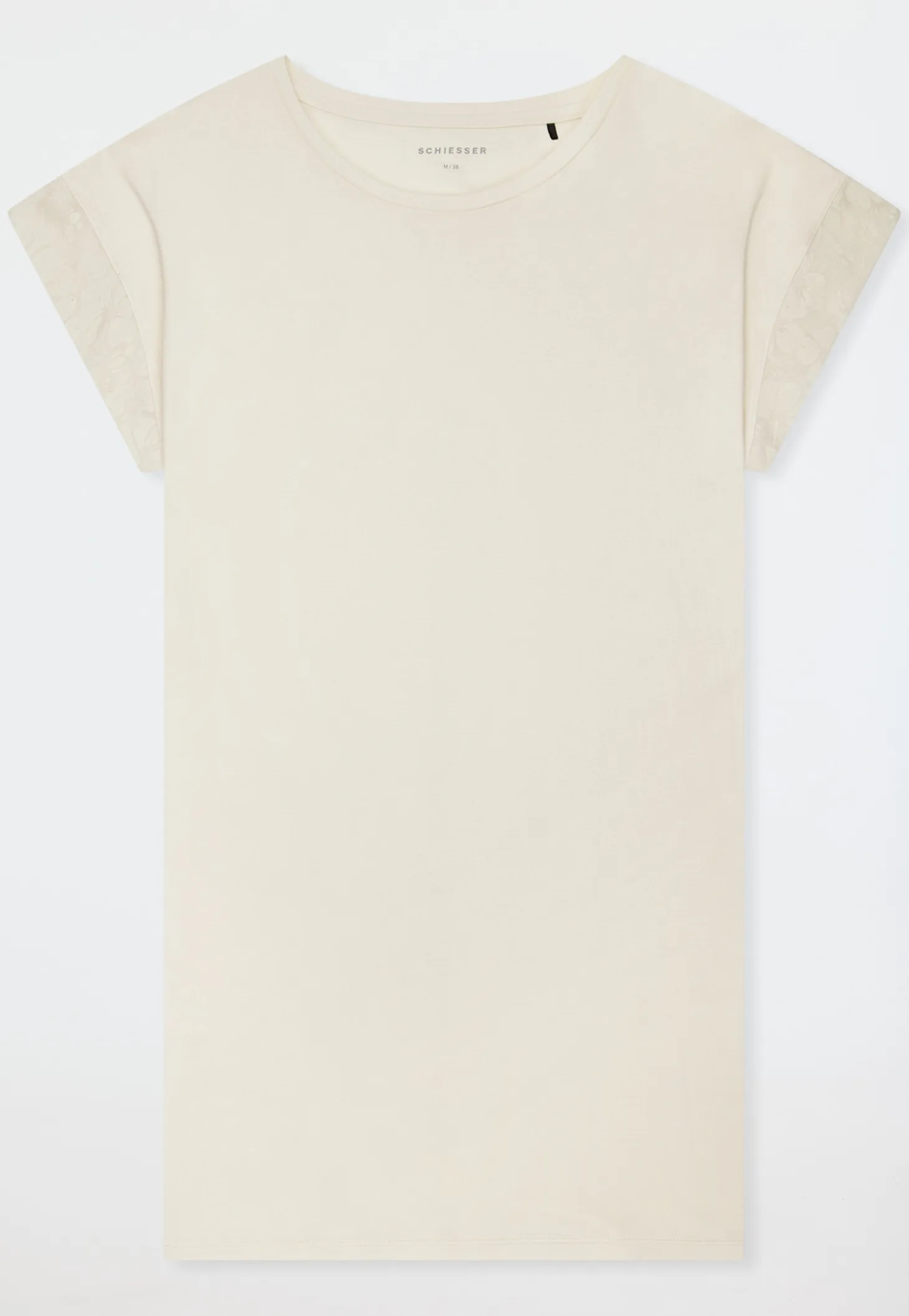 Nachthemd kurzarm Interlock kurz pearl - Modern Allure